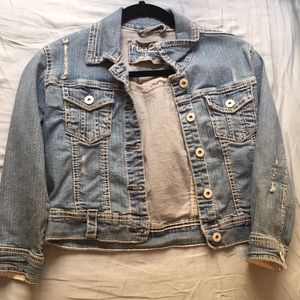 Rue21 Distressed Jean Jacket